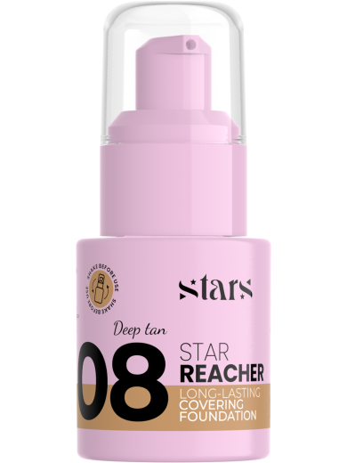 Stars from the stars STAR REACHER upiększający fluid kryjący 08 Deep tan, 20 g