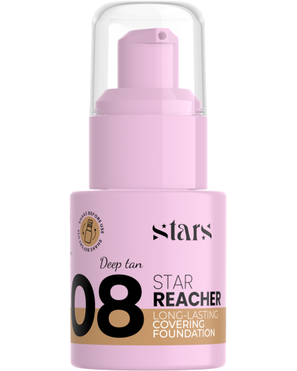 Stars from the stars STAR REACHER upiększający fluid kryjący 08 Deep tan, 20 g