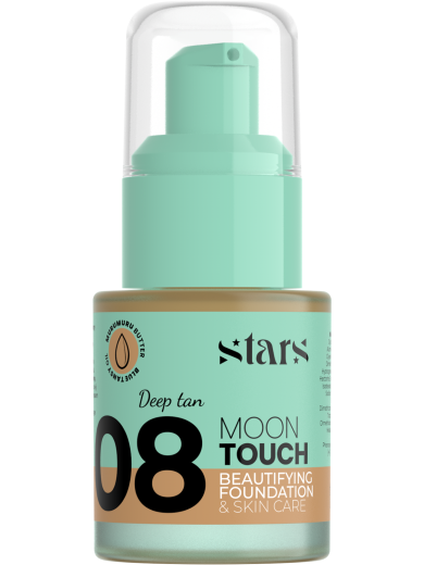 Stars from the stars MOON TOUCH podkład upiększająco-pielęgnujący 08 Deep tan, 25 g