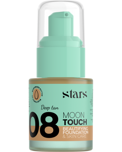 Stars from the stars MOON TOUCH podkład upiększająco-pielęgnujący 08 Deep tan, 25 g