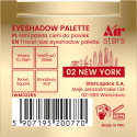 Stars from the stars AIR STARS mini paleta cieni do powiek 02 New York, 3,5 g