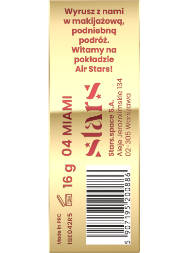 Stars from the stars AIR STARS podkład w sticku 04 Miami, 16 g