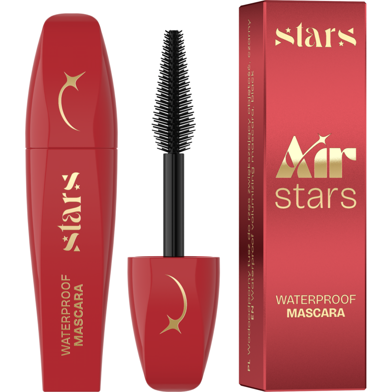 Stars from the stars AIR STARS wodoodporny mini tusz do rzęs 01 Black, 4 g