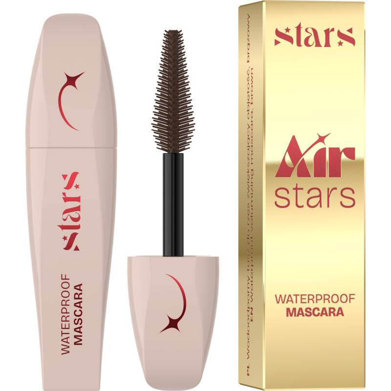 Stars from the stars AIR STARS wodoodporny mini tusz do rzęs 02 Brown, 4 g