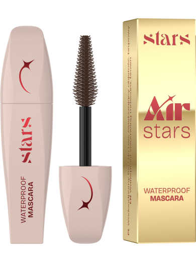 Stars from the stars AIR STARS wodoodporny mini tusz do rzęs 02 Brown, 4 g