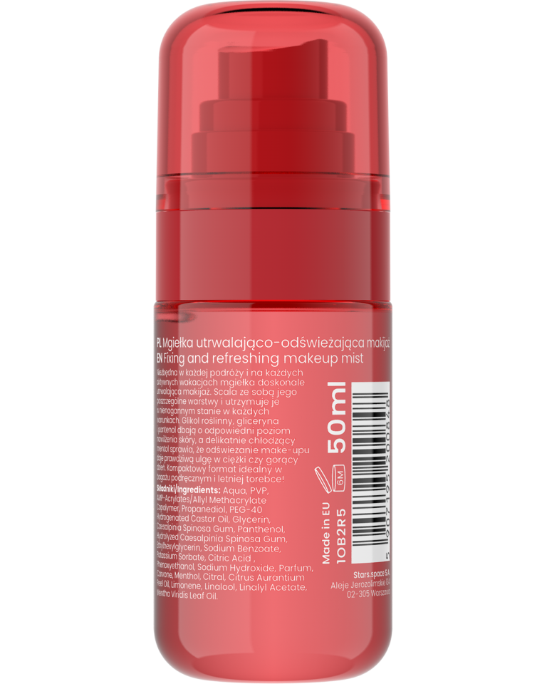 Stars from the stars AIR STARS mini mgiełka utrwalająca makijaż, 50 ml