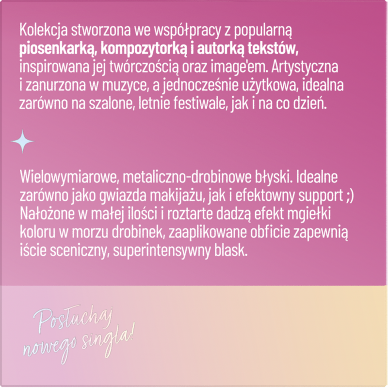 Stars from the stars BRYSKA błyszczący cień do powiek 01 Jinx 1,9g