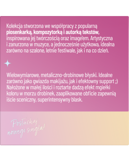 Stars from the stars BRYSKA błyszczący cień do powiek 01 Jinx 1,9g