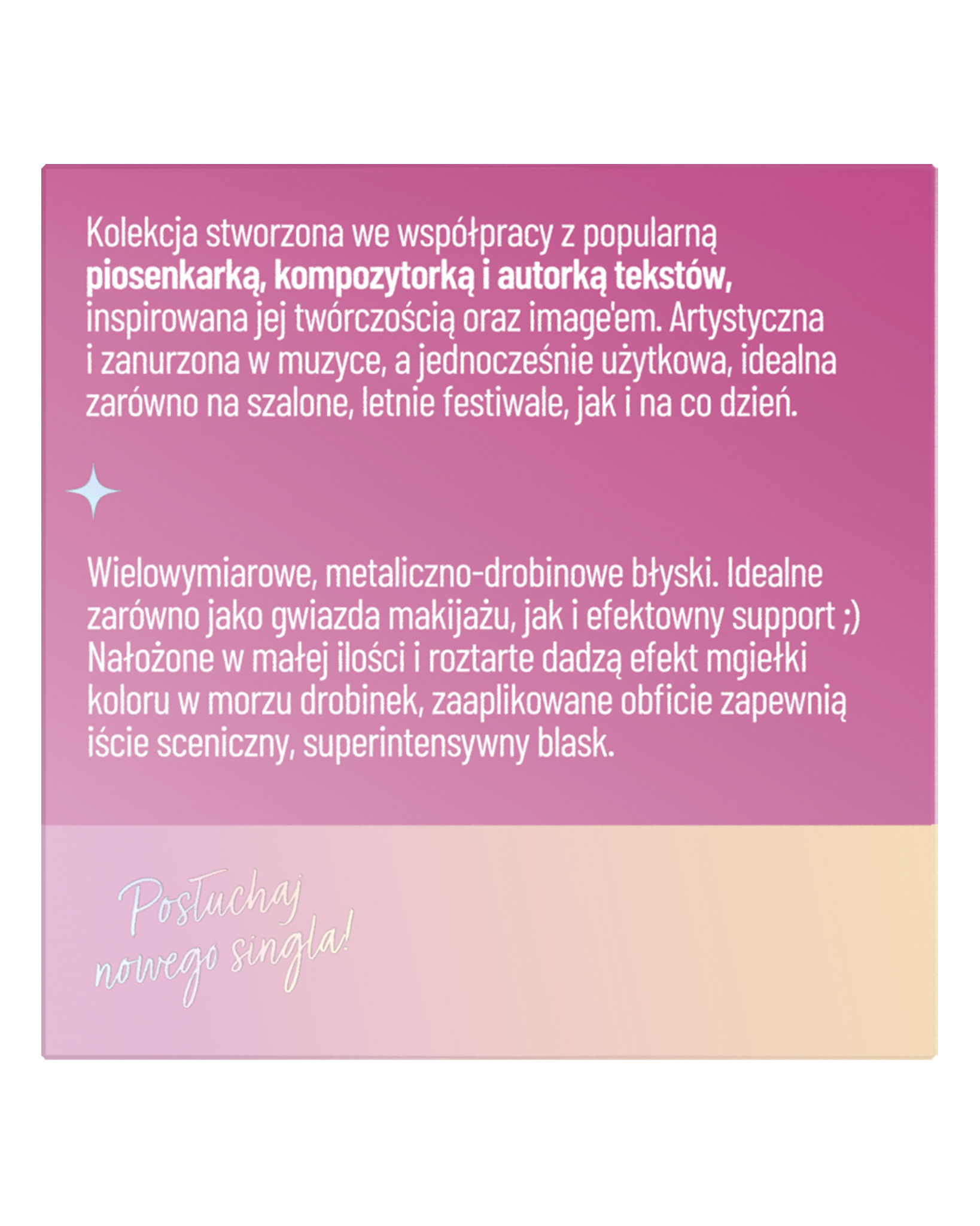 Stars from the stars BRYSKA błyszczący cień do powiek 02 Crush 1,9g