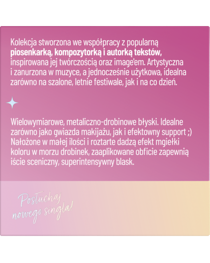 Stars from the stars BRYSKA błyszczący cień do powiek 03 Spadająca gwiazda 1,9g