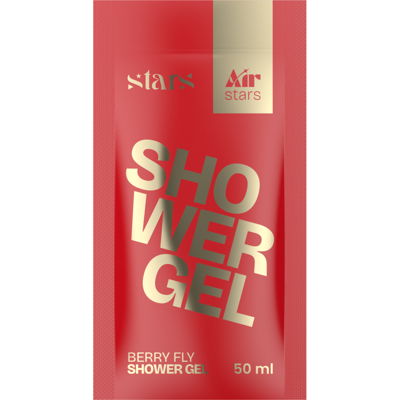 Stars from the stars AIR STARS żel pod prysznic Berry Fly, 50 ml - CUKIEREK
