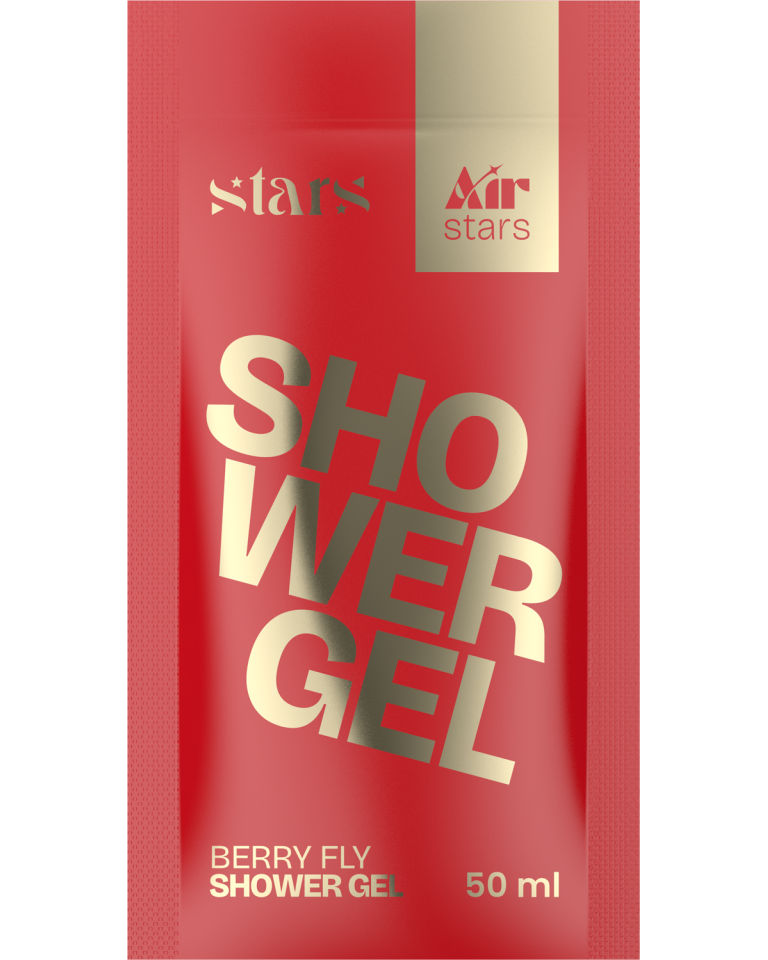 Stars from the stars AIR STARS żel pod prysznic Berry Fly, 50 ml - CUKIEREK