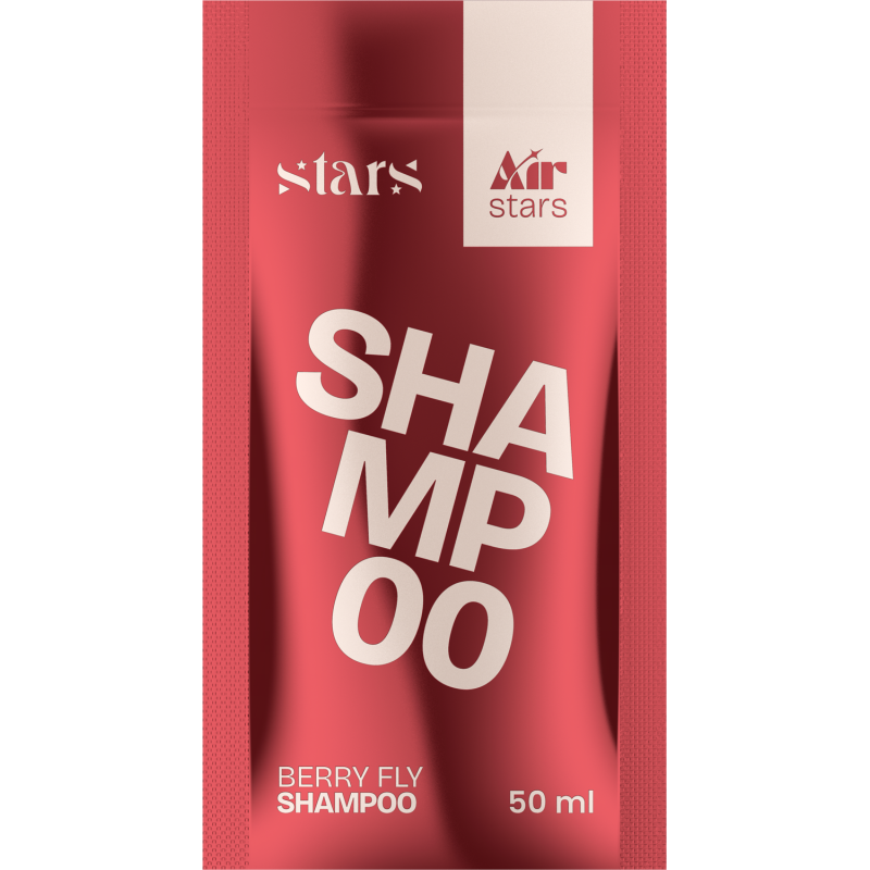 Stars from the stars AIR STARS szampon chelatujący do włosów Berry Fly, 50 ml - CUKIEREK