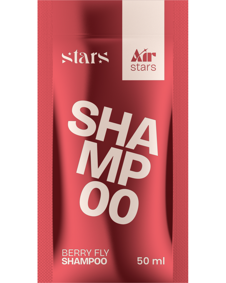 Stars from the stars AIR STARS szampon chelatujący do włosów Berry Fly, 50 ml - CUKIEREK