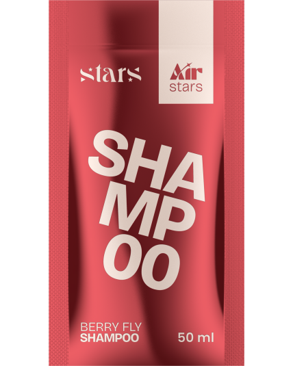 Stars from the stars AIR STARS szampon chelatujący do włosów Berry Fly, 50 ml - CUKIEREK