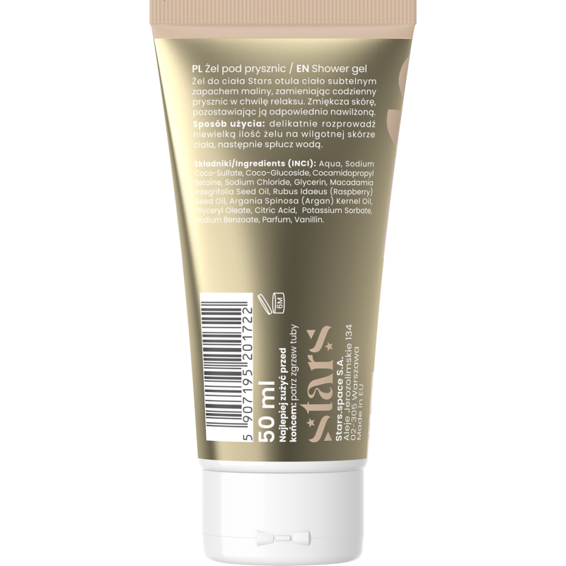 Stars from the stars AIR STARS żel pod prysznic Berry Fly, 50 ml - CUKIEREK