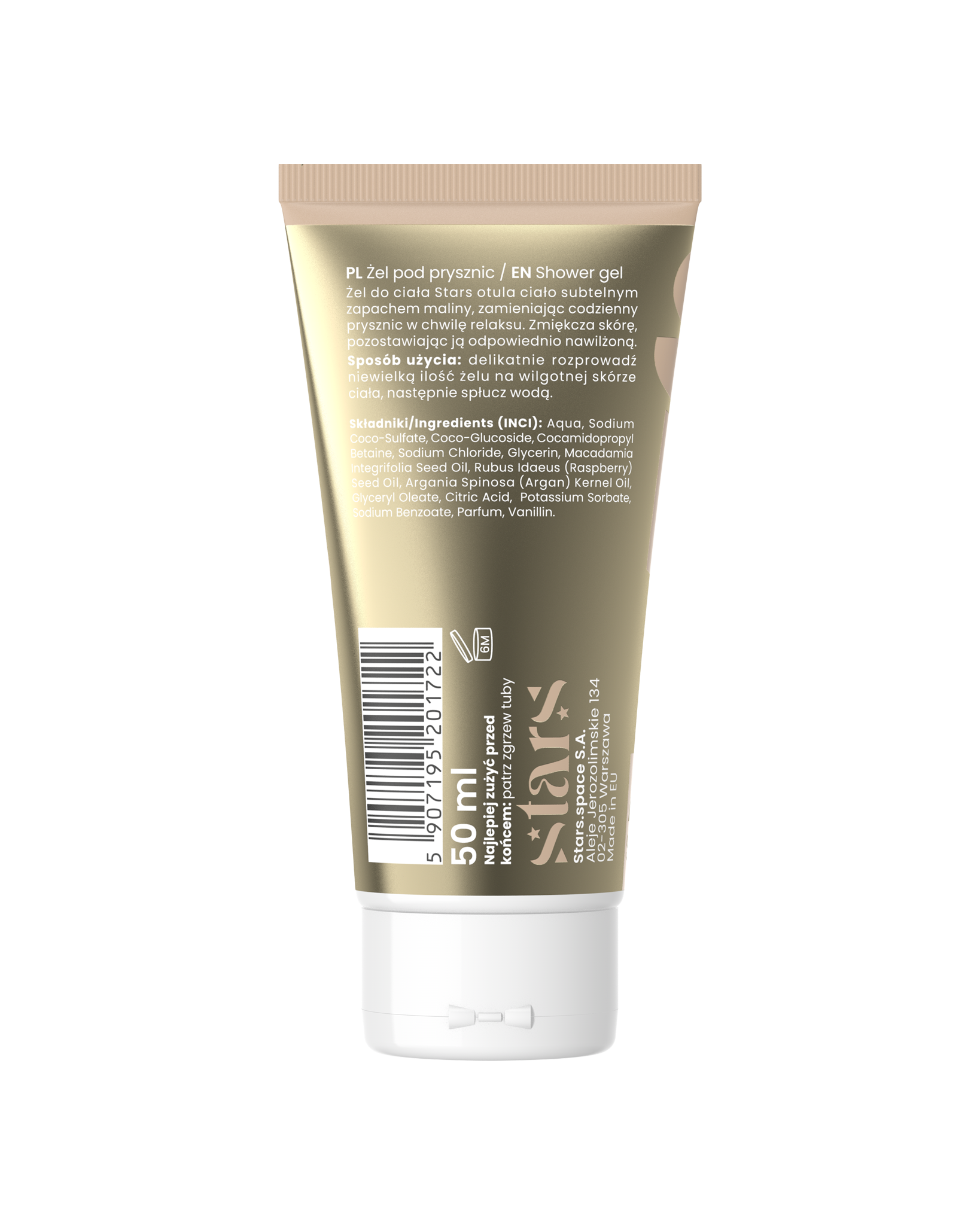 Stars from the stars AIR STARS żel pod prysznic Berry Fly, 50 ml - CUKIEREK