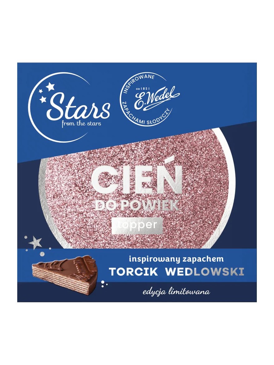 Stars from the stars WEDEL cień - topper do oczu 03 zjawiskowy, 3,2 g - TESTER
