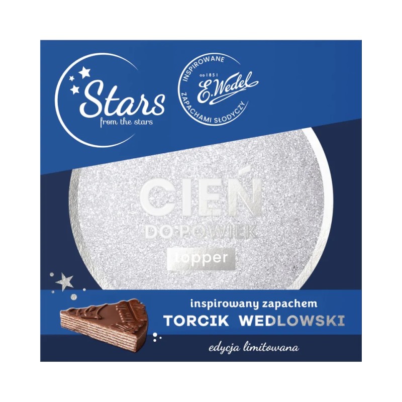Stars from the stars WEDEL cień - topper do oczu 01 zachwycający, 3,2 g - TESTER