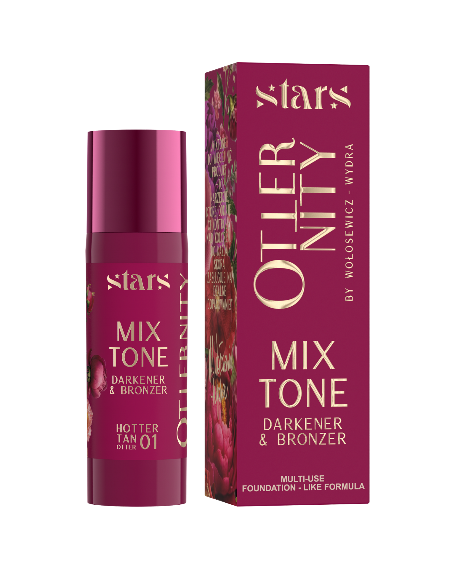 Stars from the stars OTTERNITY multifunkcyjny mixer do podkładu 01 Hotter tan otter, 20 g