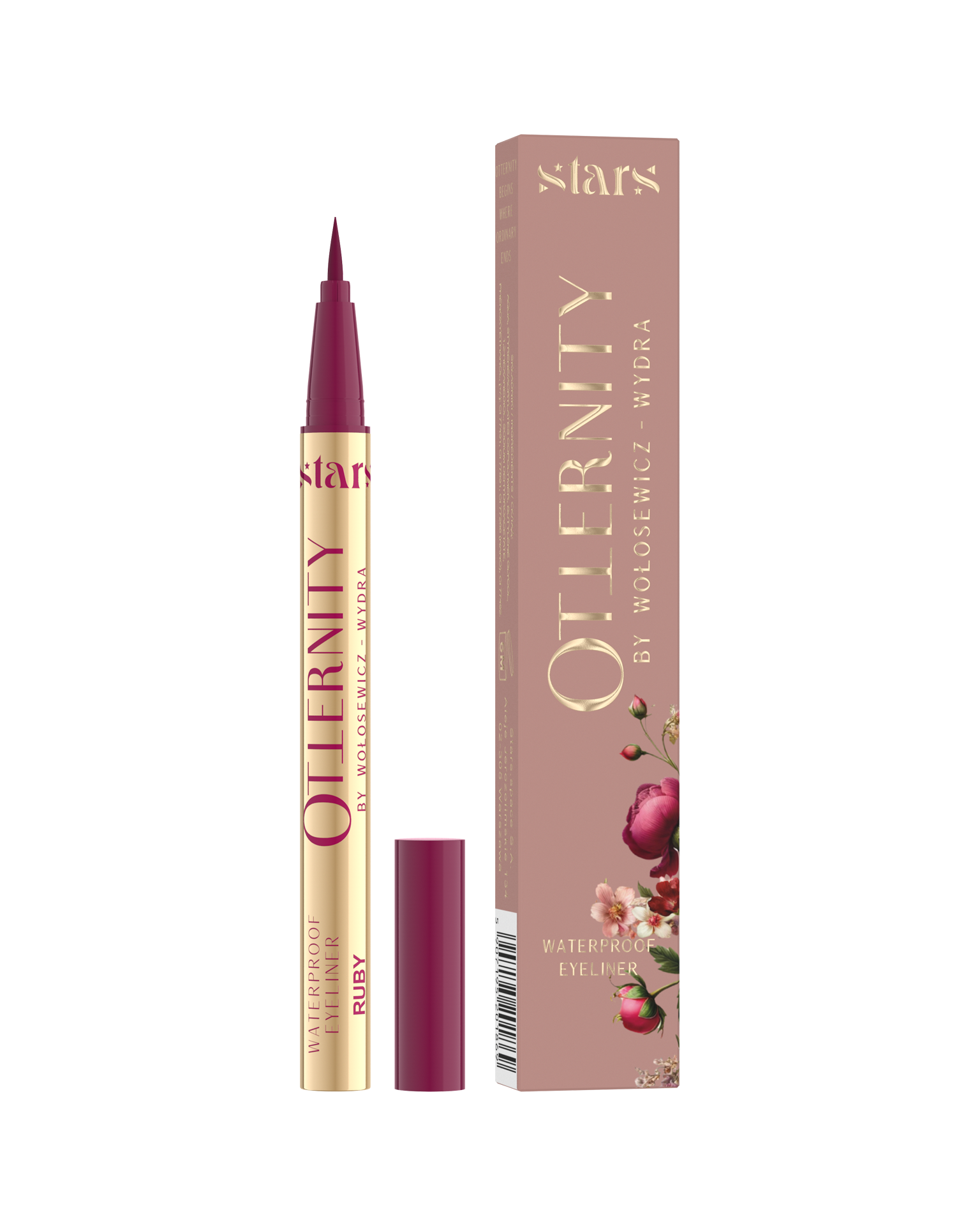Stars from the stars OTTERNITY wodoodporny eyeliner 03 Ruby, 0,7 g