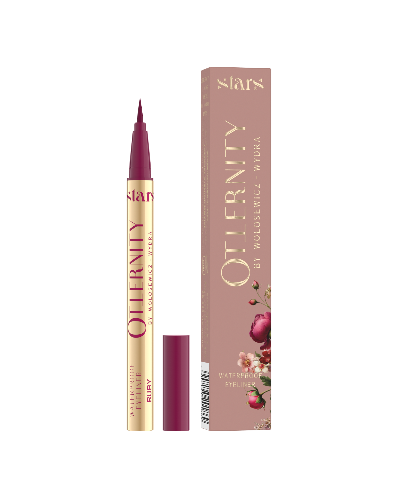 Stars from the stars OTTERNITY wodoodporny eyeliner 03 Ruby, 0,7 g