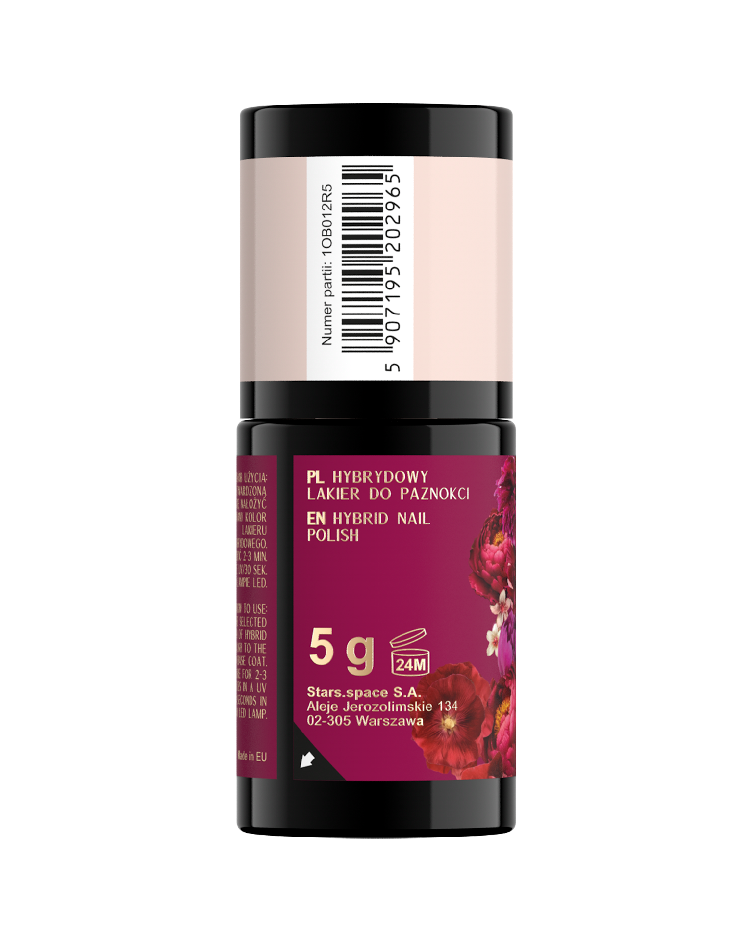 Stars OTTERNITY Hybrydowy lakier do paznokci 01 Naked Otter, 5g