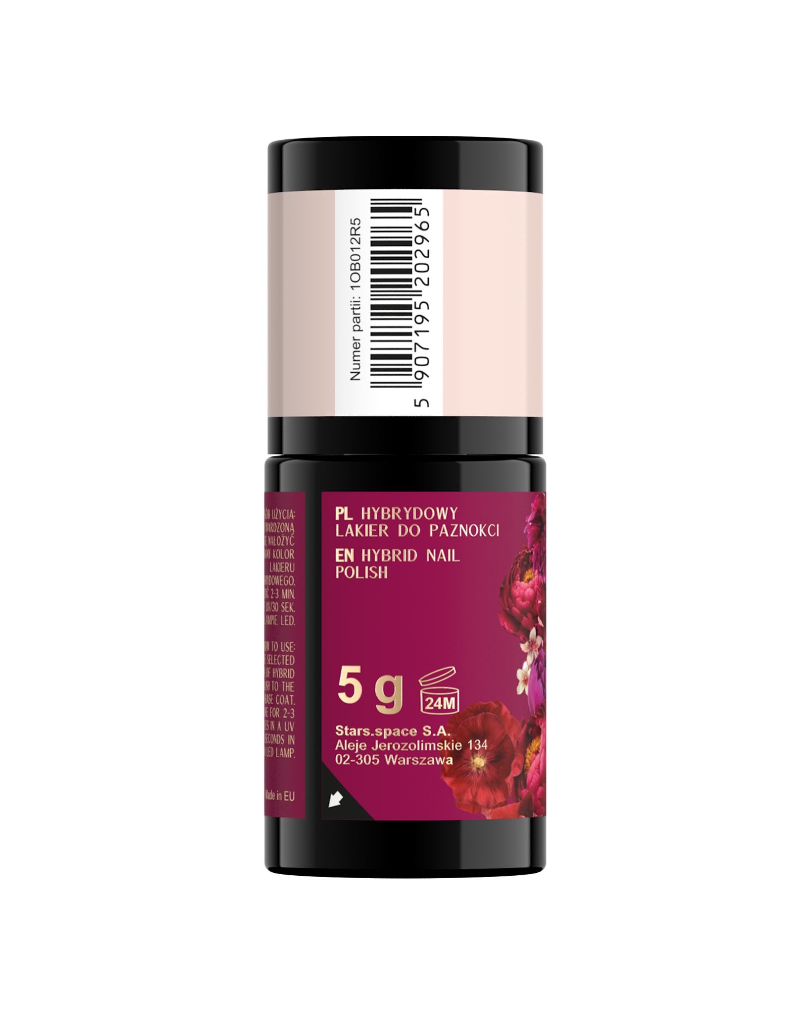 Stars OTTERNITY Hybrydowy lakier do paznokci 01 Naked Otter, 5g