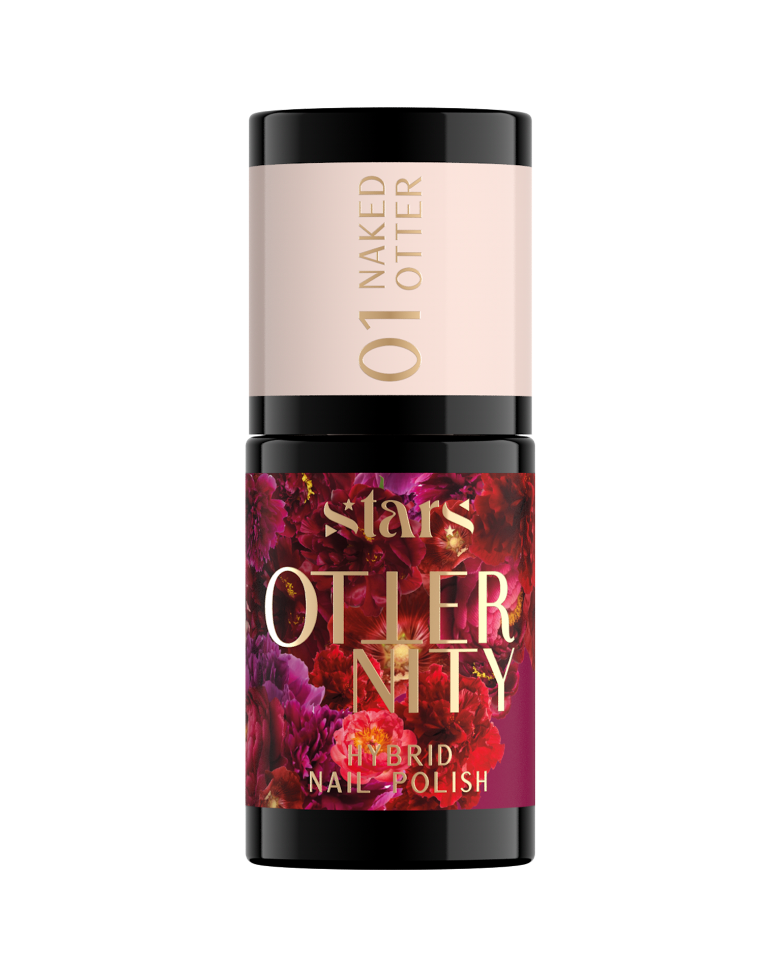 Stars OTTERNITY Hybrydowy lakier do paznokci 01 Naked Otter, 5g