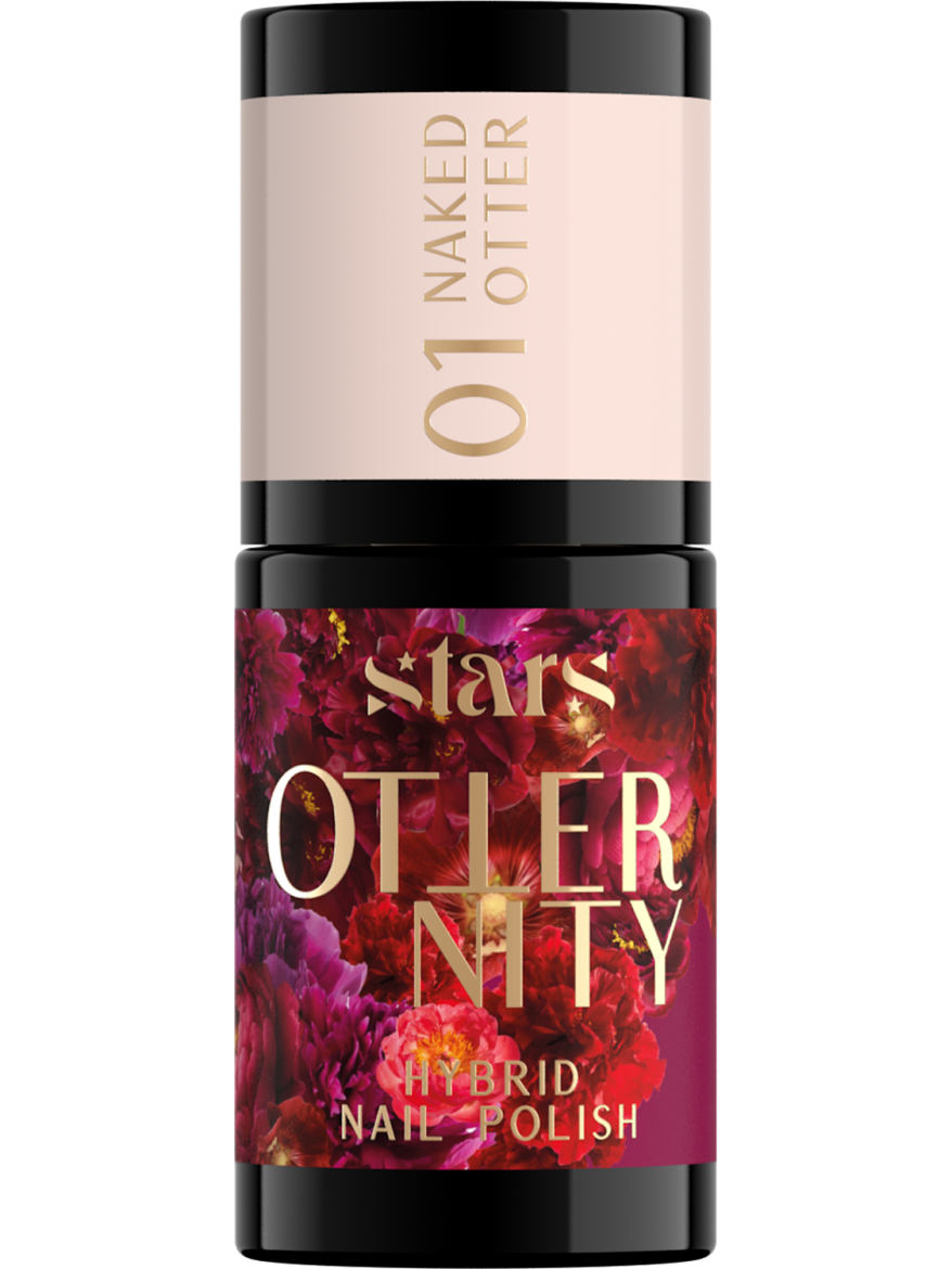 Stars OTTERNITY Hybrydowy lakier do paznokci 01 Naked Otter, 5g