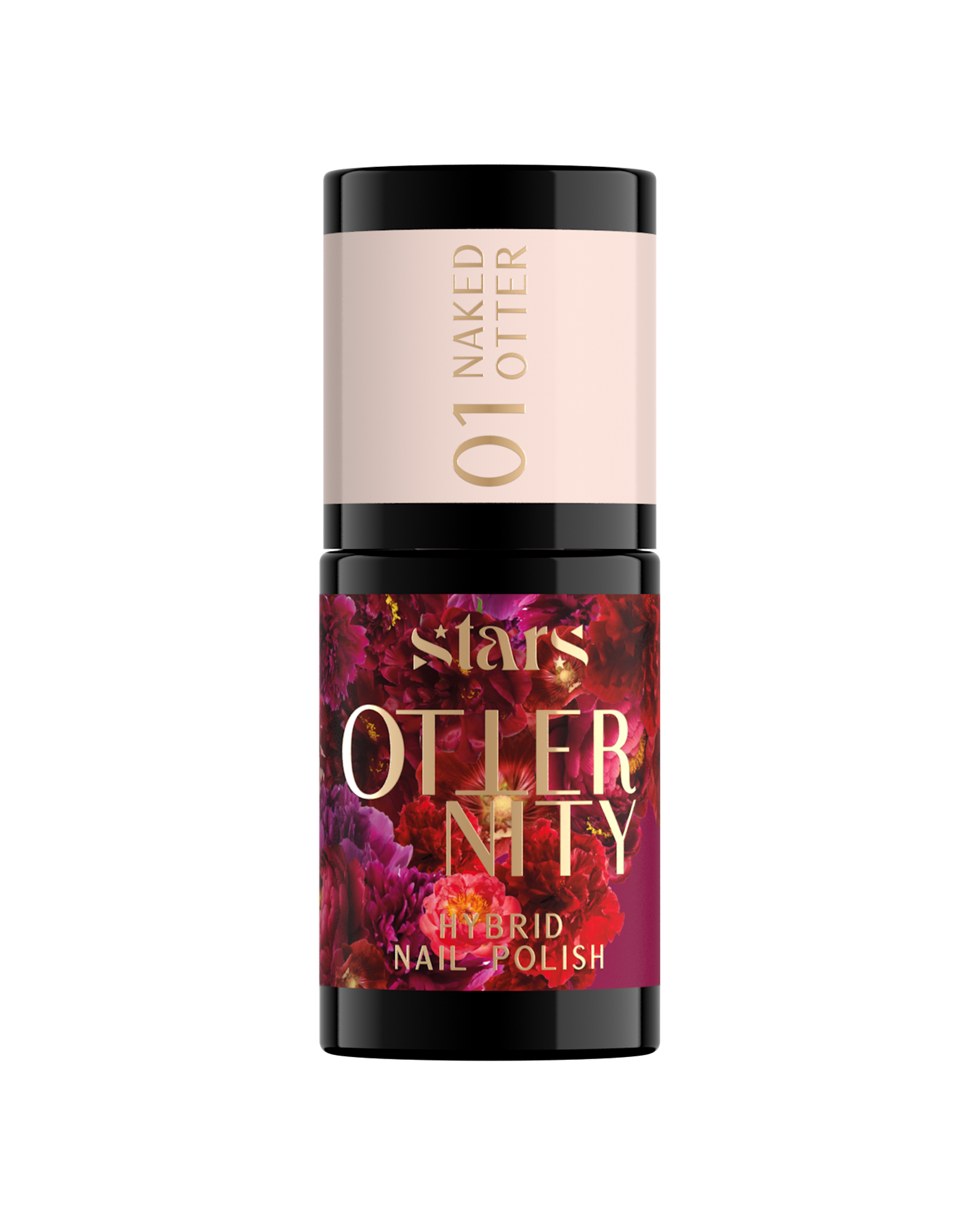 Stars OTTERNITY Hybrydowy lakier do paznokci 01 Naked Otter, 5g