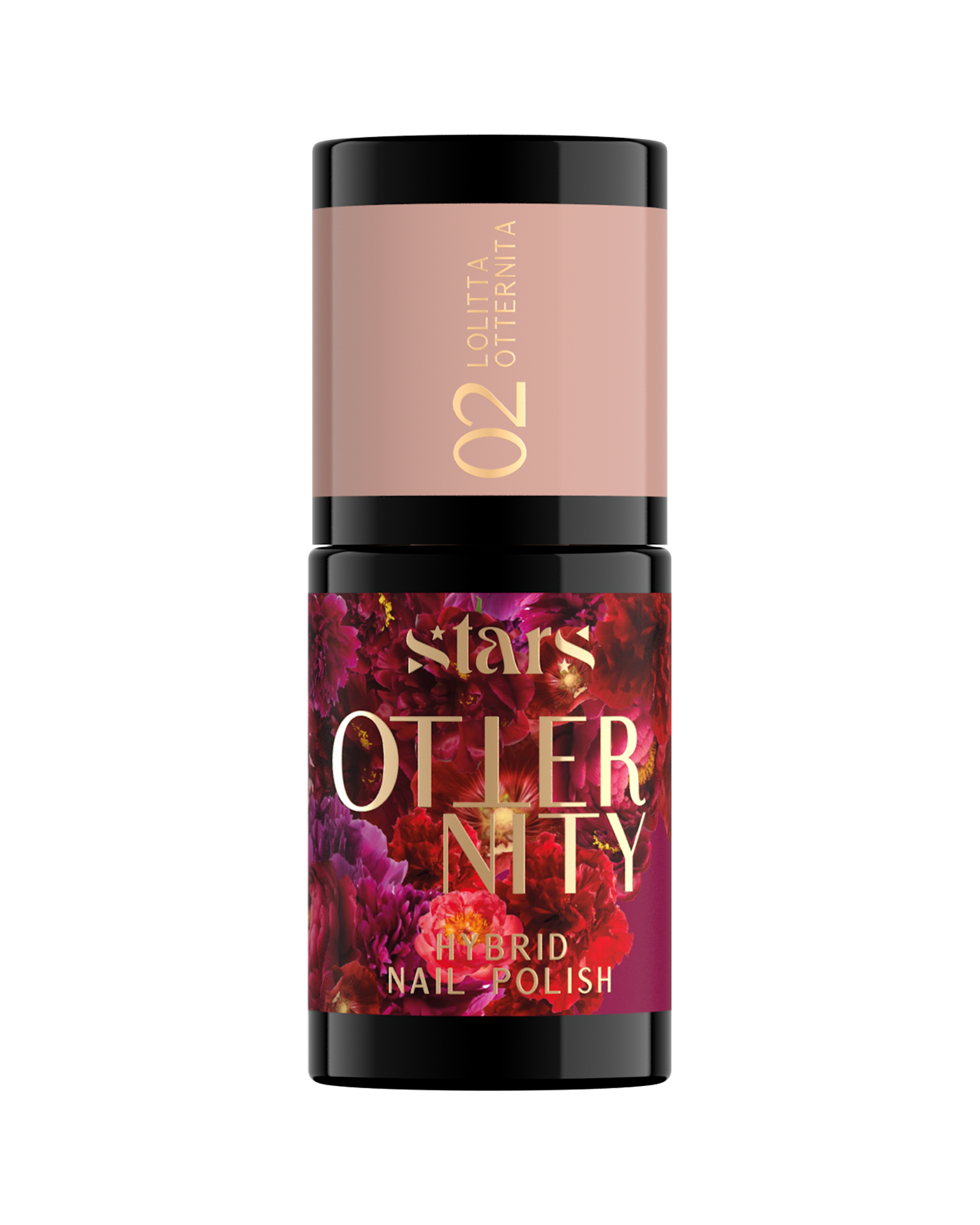 Stars OTTERNITY Hybrydowy lakier do paznokci 02 Lolitta Otternita, 5g