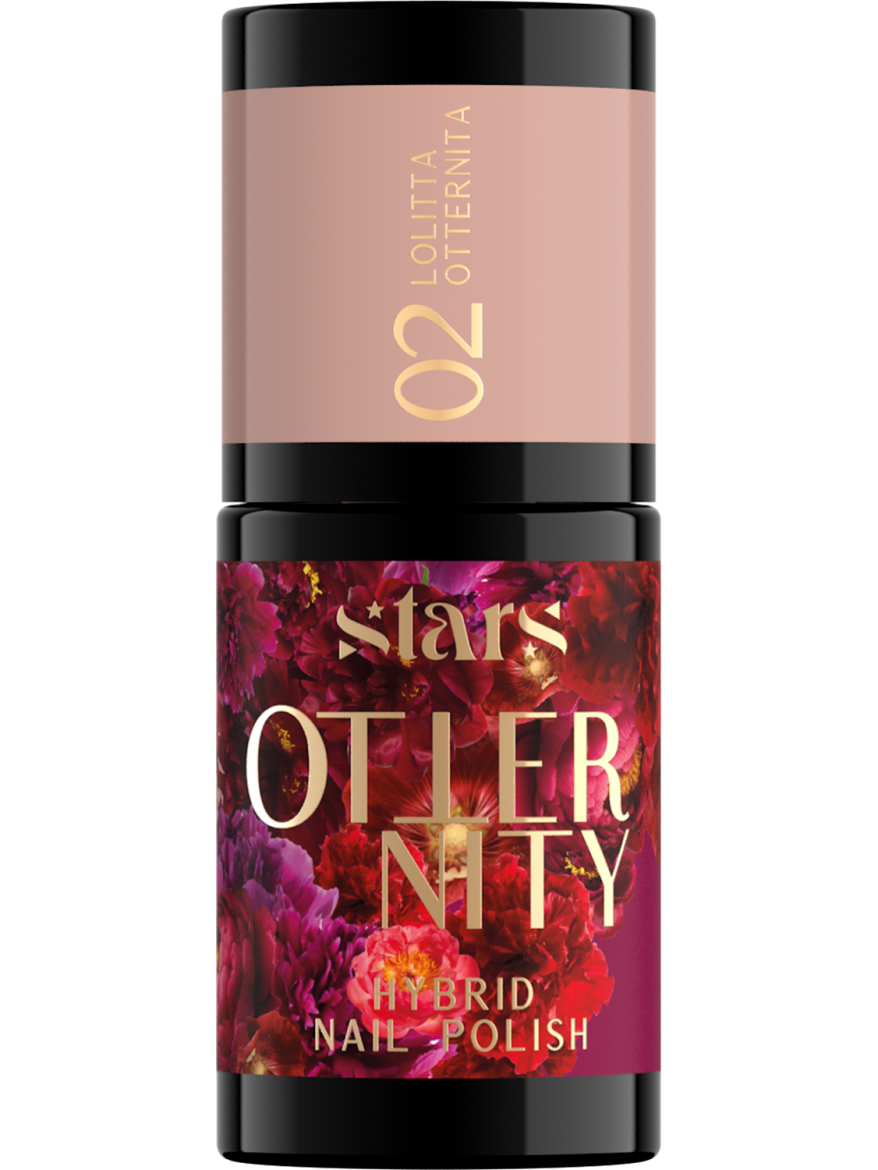 Stars OTTERNITY Hybrydowy lakier do paznokci 02 Lolitta Otternita, 5g