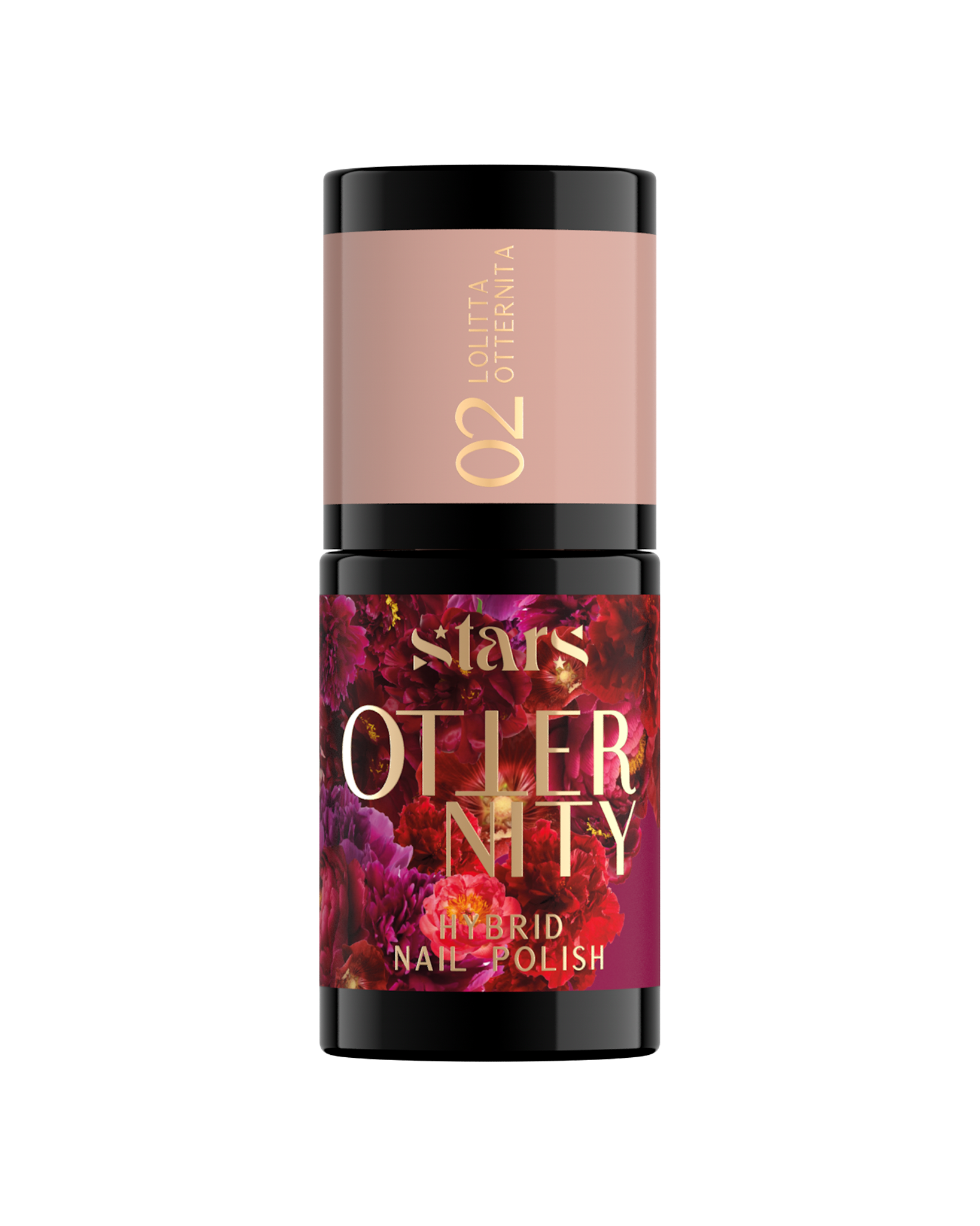 Stars OTTERNITY Hybrydowy lakier do paznokci 02 Lolitta Otternita, 5g