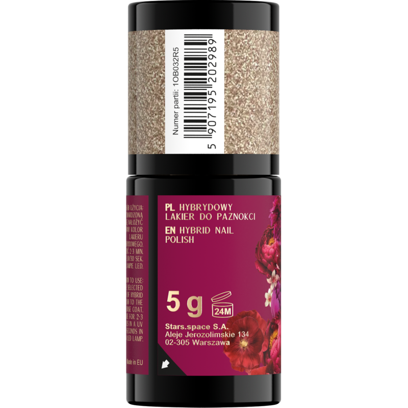 Stars OTTERNITY Hybrydowy lakier do paznokci 03 Glotter, 5g
