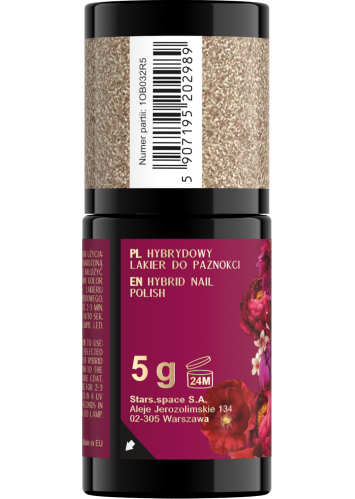 Stars OTTERNITY Hybrydowy lakier do paznokci 03 Glotter, 5g