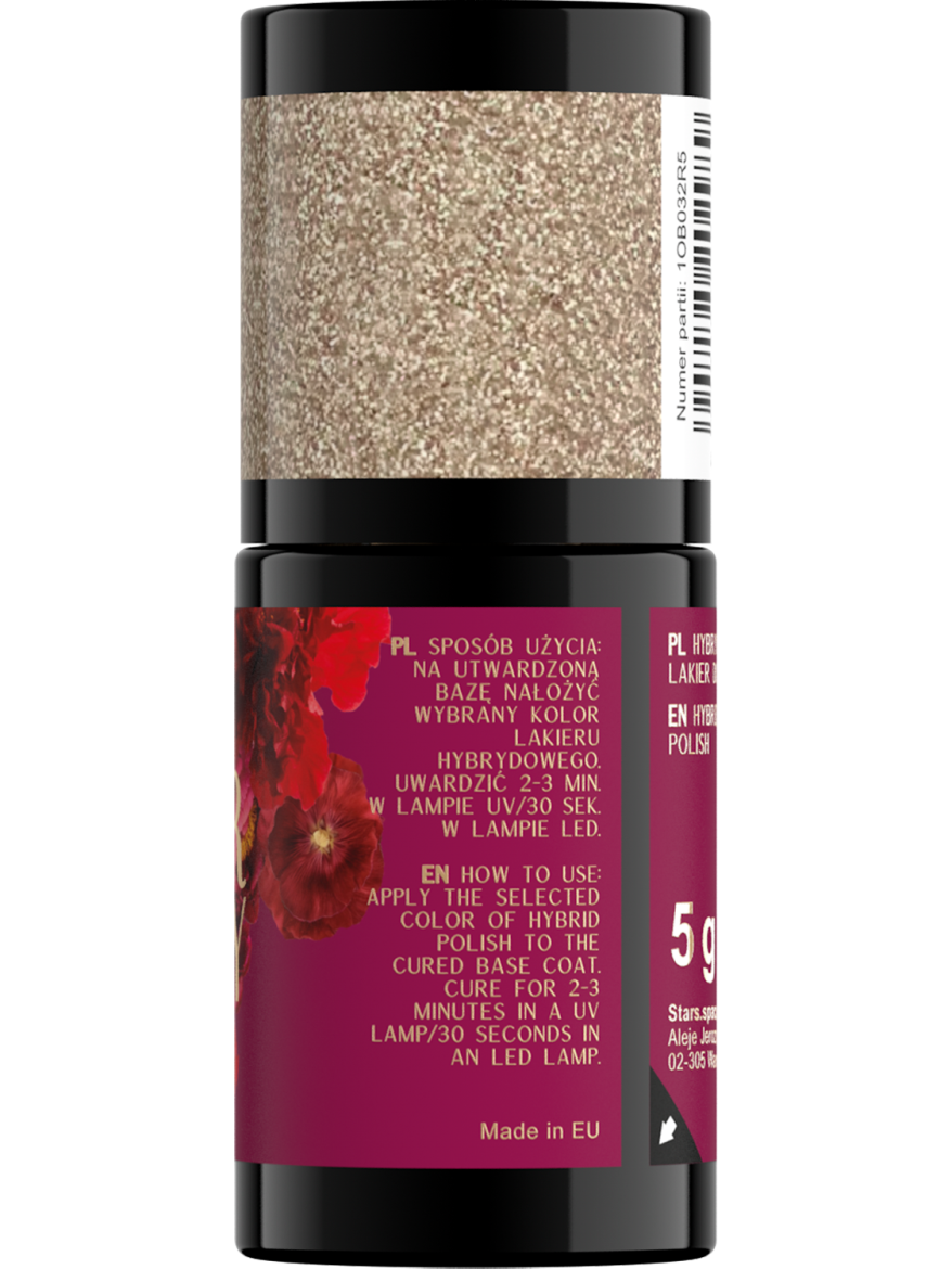 Stars OTTERNITY Hybrydowy lakier do paznokci 03 Glotter, 5g