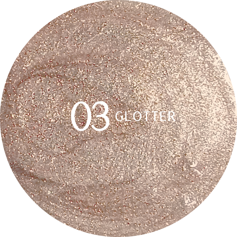 Stars OTTERNITY Hybrydowy lakier do paznokci 03 Glotter, 5g