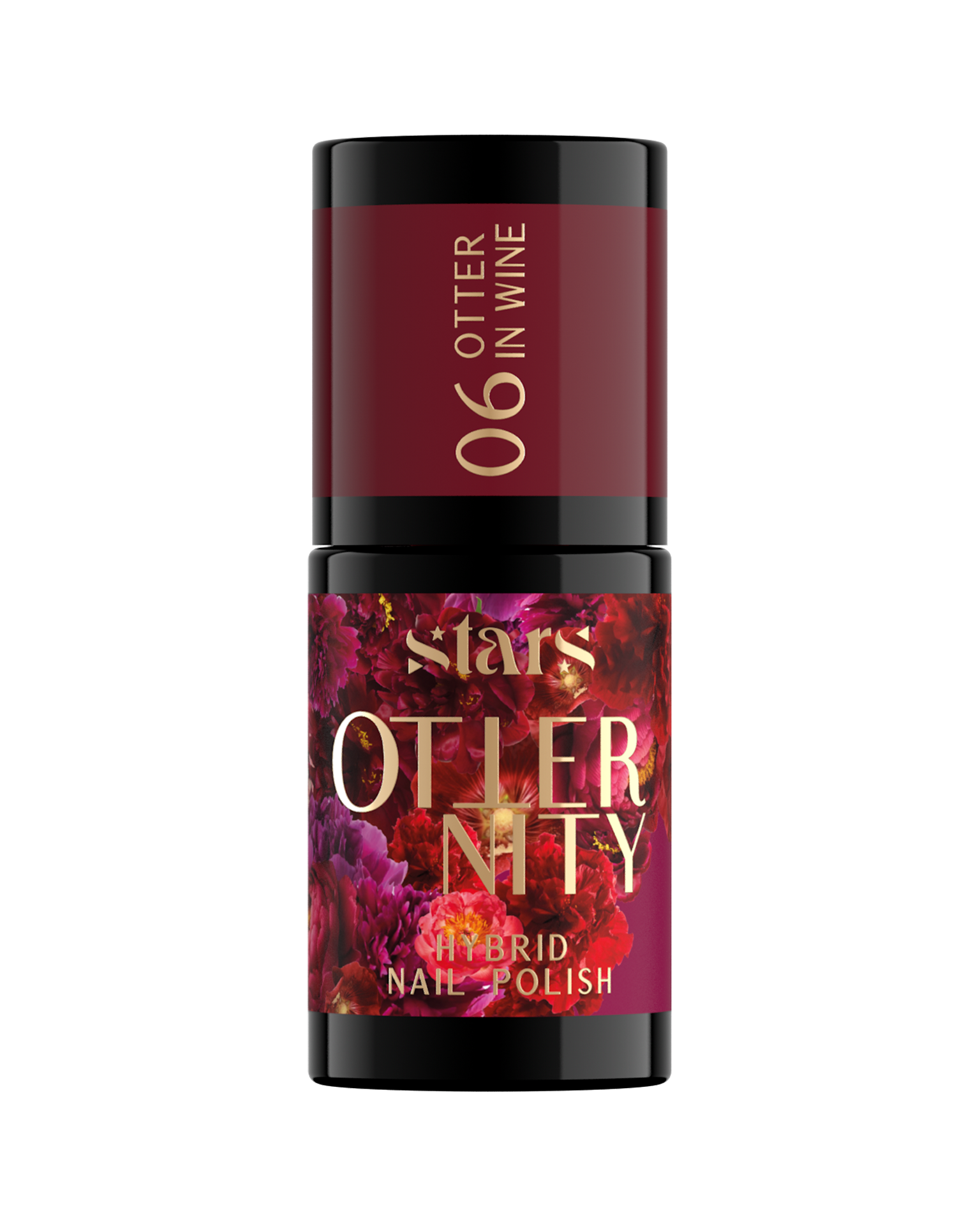 Stars OTTERNITY Hybrydowy lakier do paznokci 06 Otter In Wine, 5g