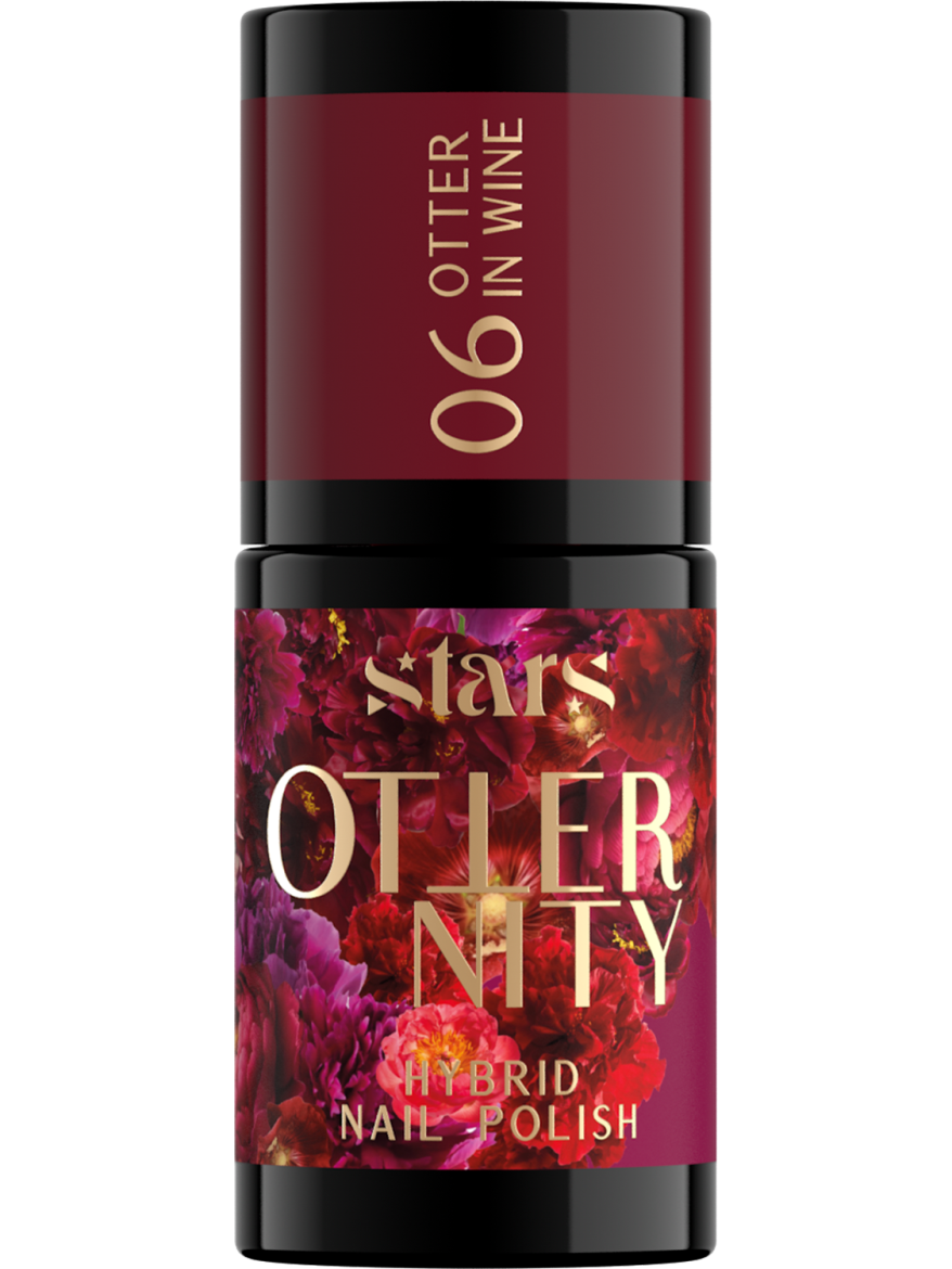 Stars OTTERNITY Hybrydowy lakier do paznokci 06 Otter In Wine, 5g