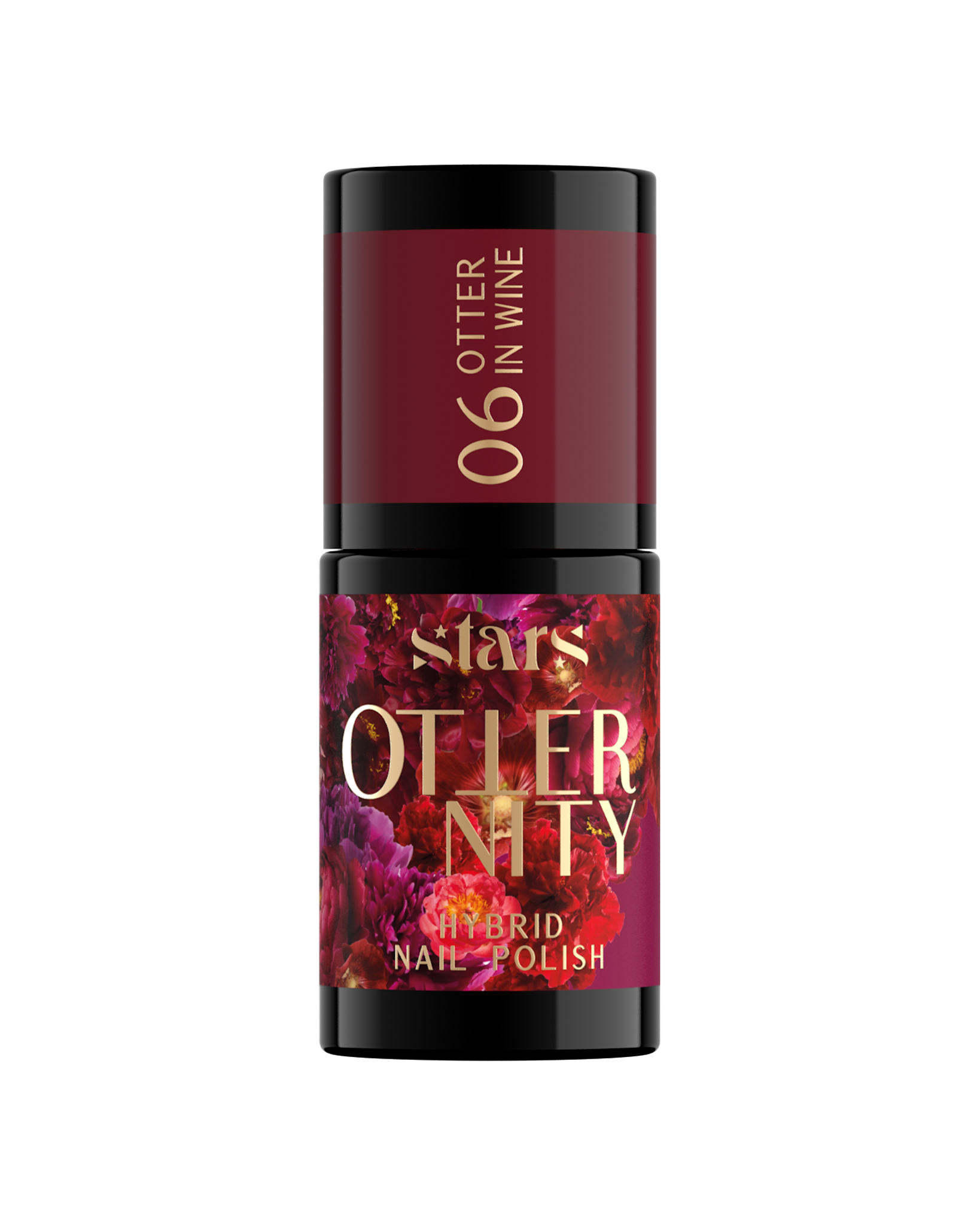 Stars OTTERNITY Hybrydowy lakier do paznokci 06 Otter In Wine, 5g