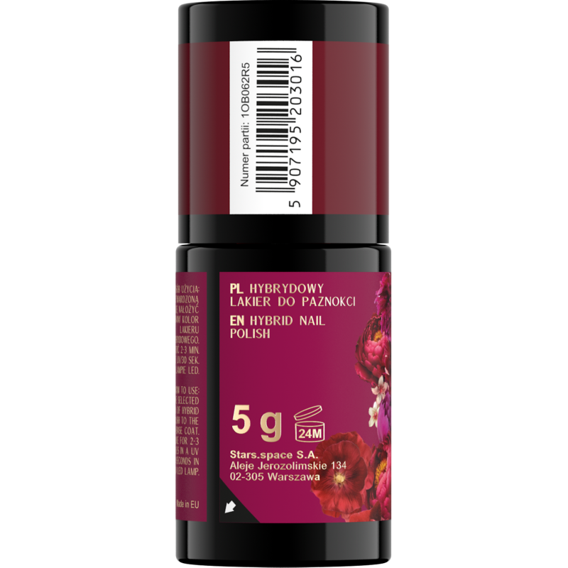 Stars OTTERNITY Hybrydowy lakier do paznokci 06 Otter In Wine, 5g