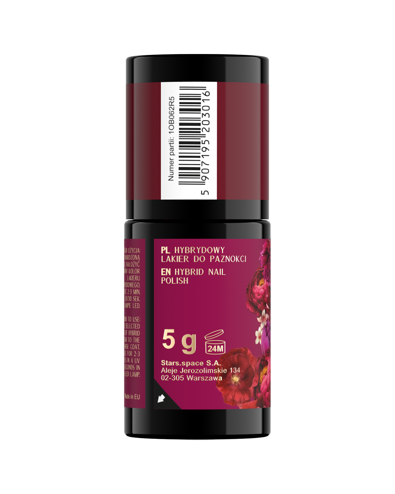Stars OTTERNITY Hybrydowy lakier do paznokci 06 Otter In Wine, 5g