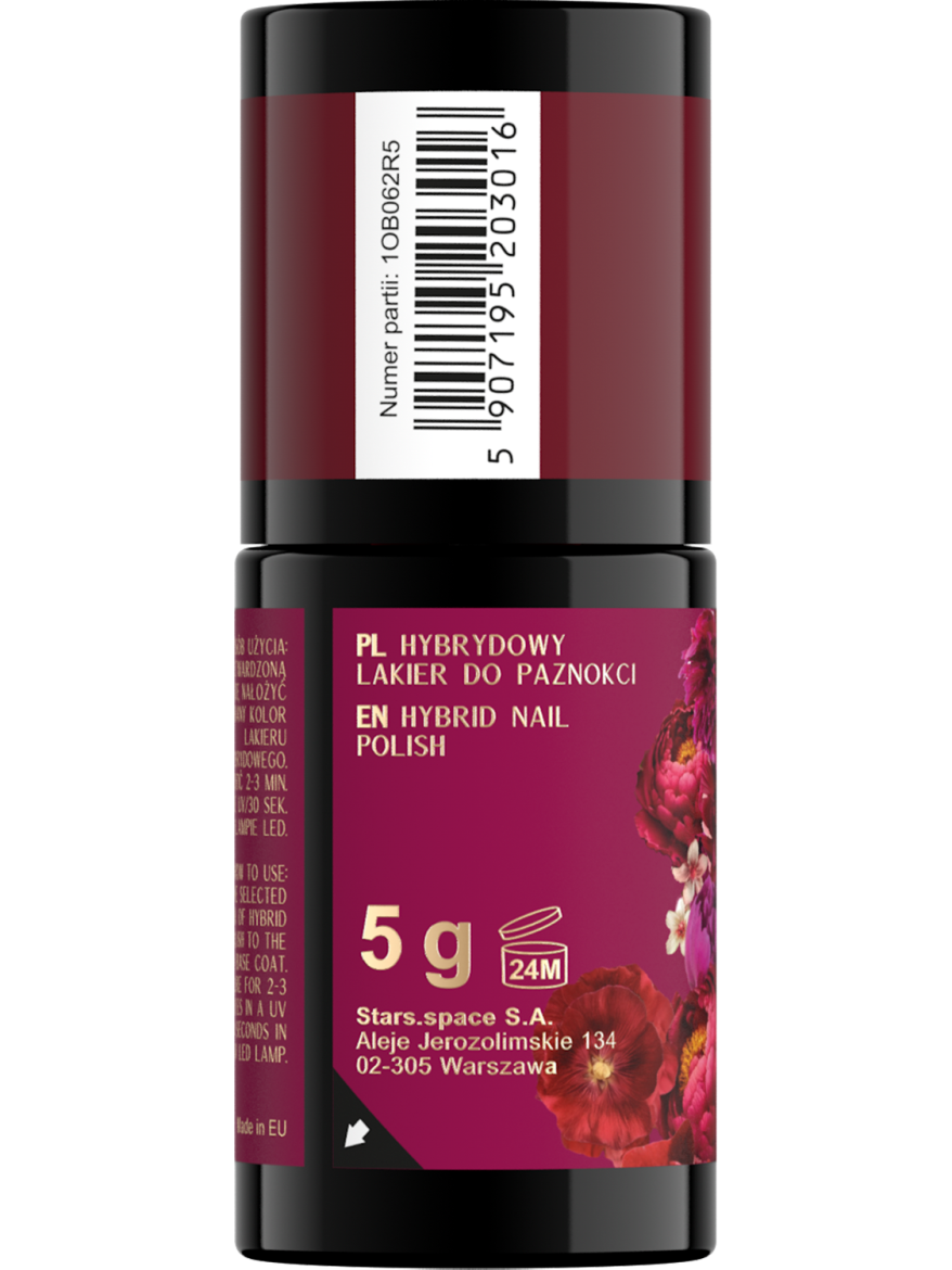 Stars OTTERNITY Hybrydowy lakier do paznokci 06 Otter In Wine, 5g