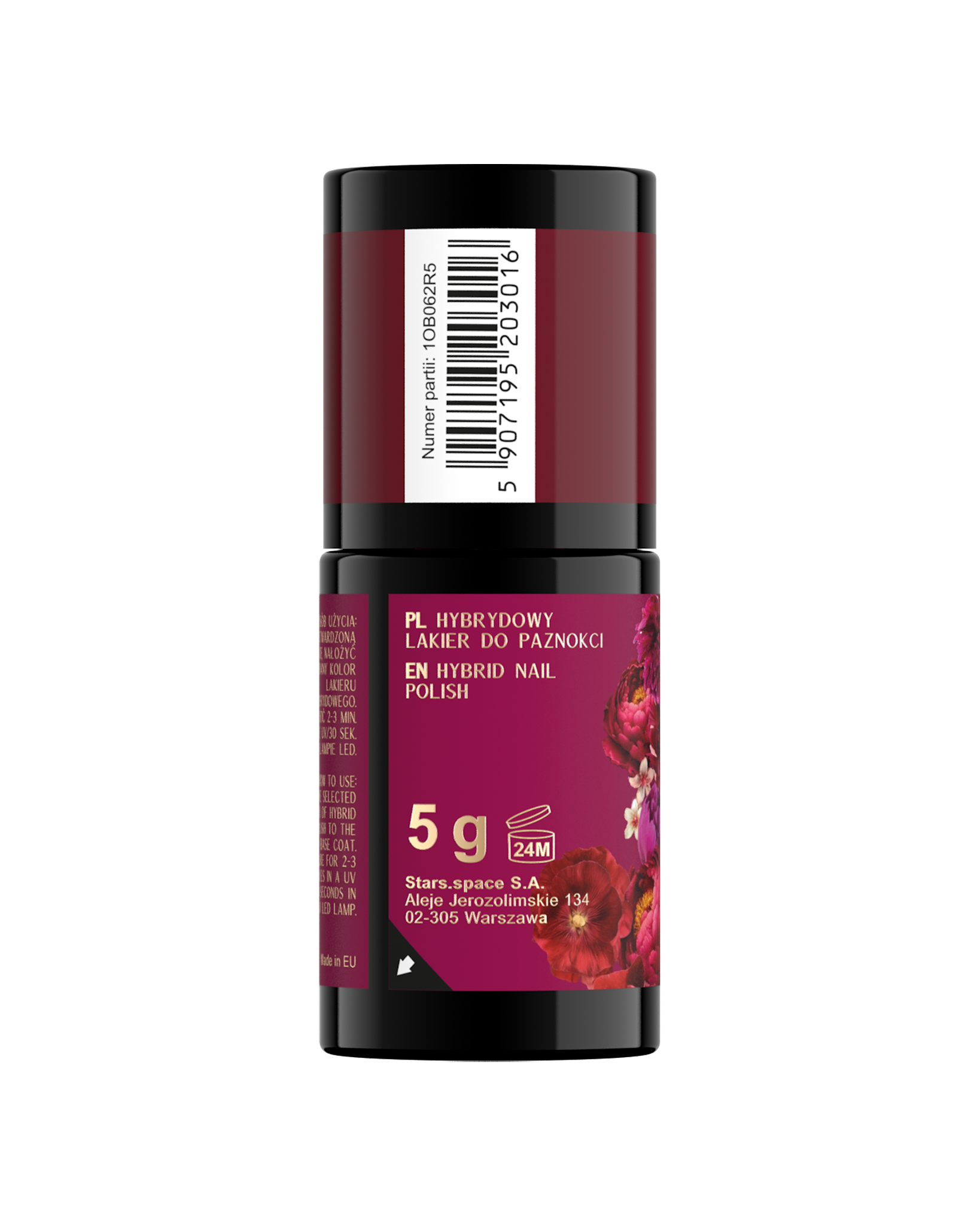 Stars OTTERNITY Hybrydowy lakier do paznokci 06 Otter In Wine, 5g