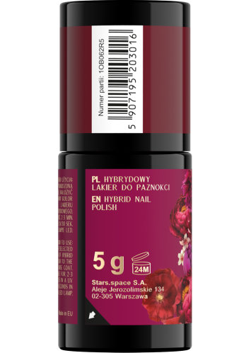 Stars OTTERNITY Hybrydowy lakier do paznokci 06 Otter In Wine, 5g