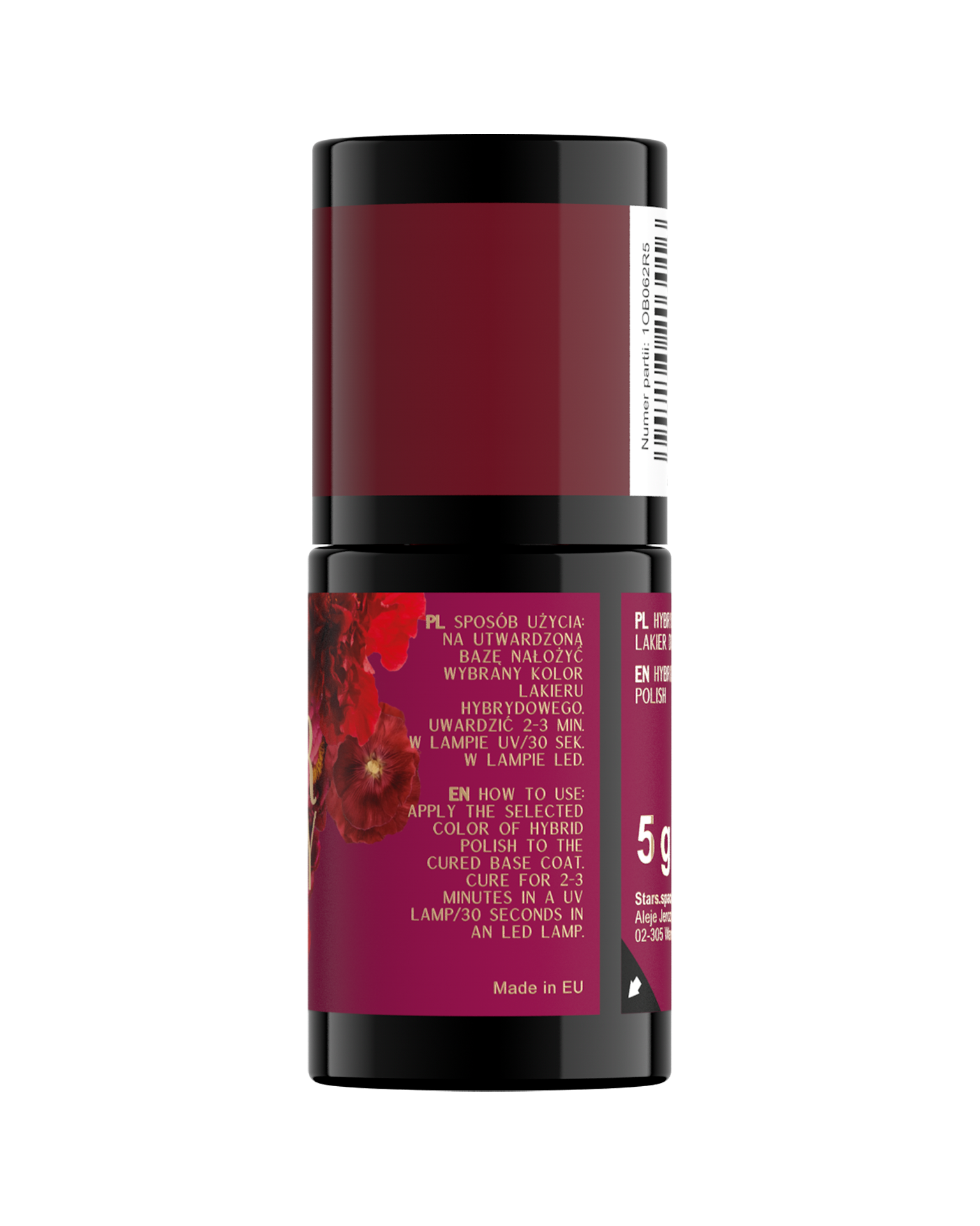Stars OTTERNITY Hybrydowy lakier do paznokci 06 Otter In Wine, 5g