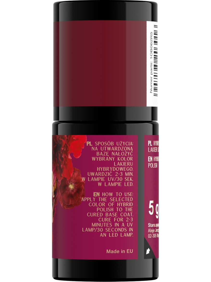 Stars OTTERNITY Hybrydowy lakier do paznokci 06 Otter In Wine, 5g