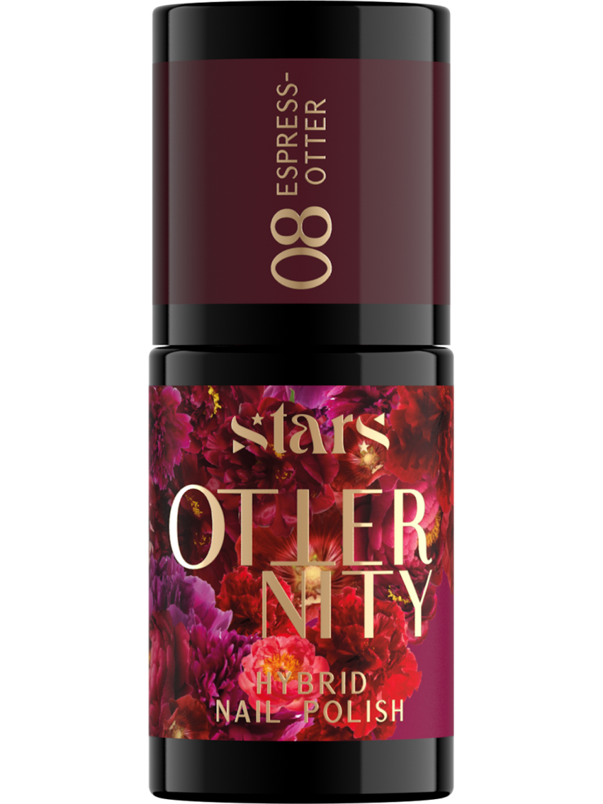 Stars OTTERNITY Hybrydowy lakier do paznokci 08 Espressotter, 5g