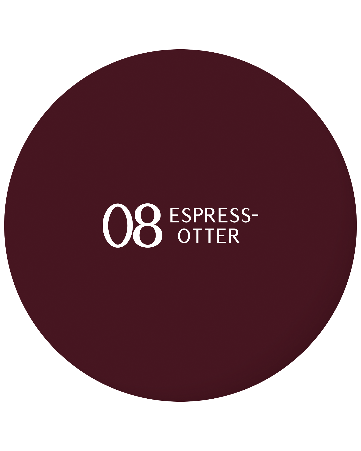 Stars OTTERNITY Hybrydowy lakier do paznokci 08 Espressotter, 5g